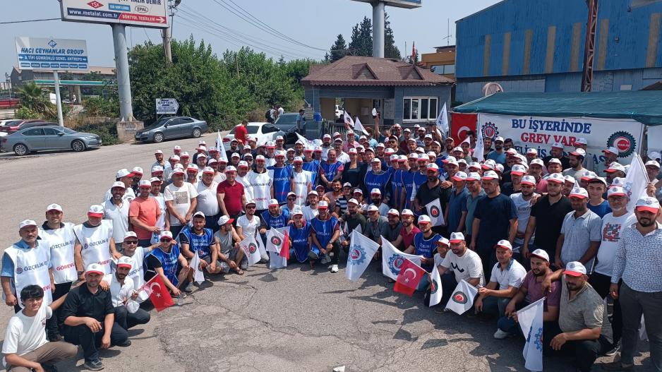 Hatay’da yıkımın reçetesi: Yolbulan Metal ve Befesa Silvermet işçilerinin kararlı grevleri!